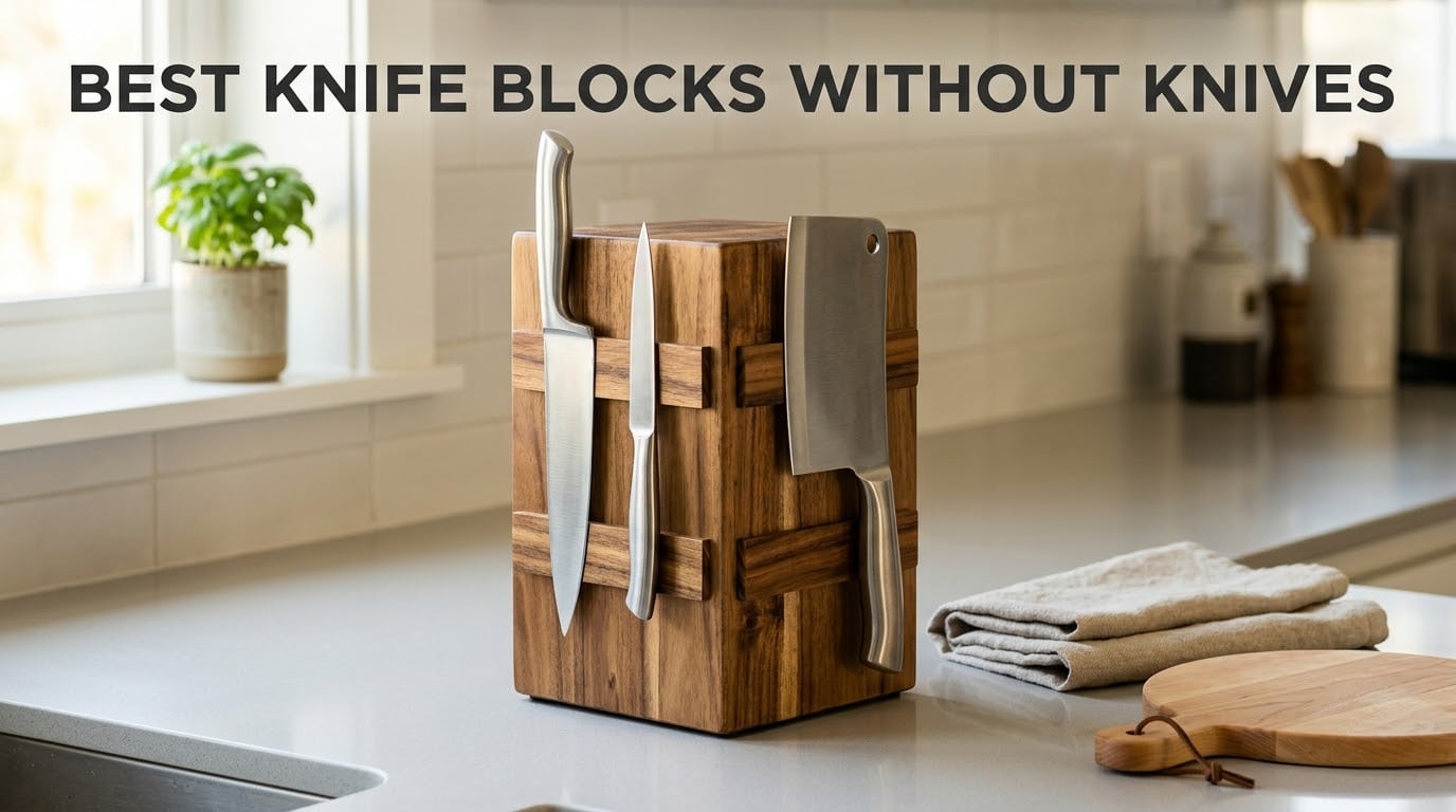 best knife blocks without knives