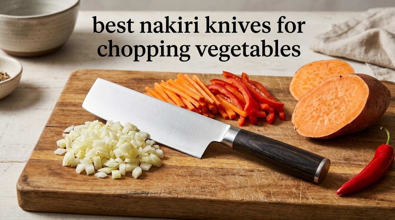 best nakiri knives for chopping vegetables