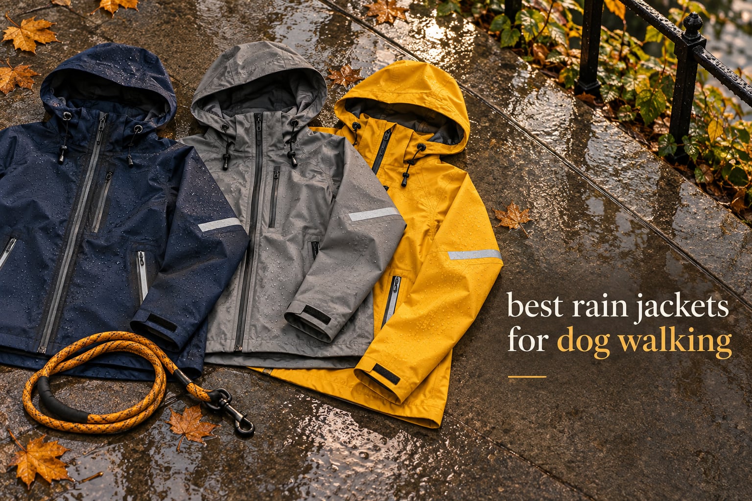 12 Best Rain Jackets for Dog Walking (October 2026)