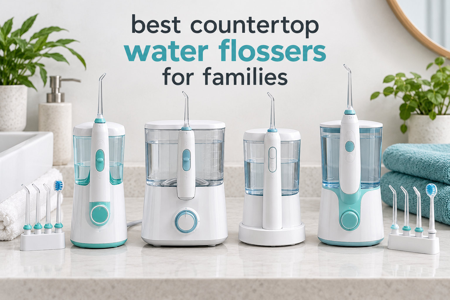 12 Best Countertop Water Flossers for Families (October 2026)