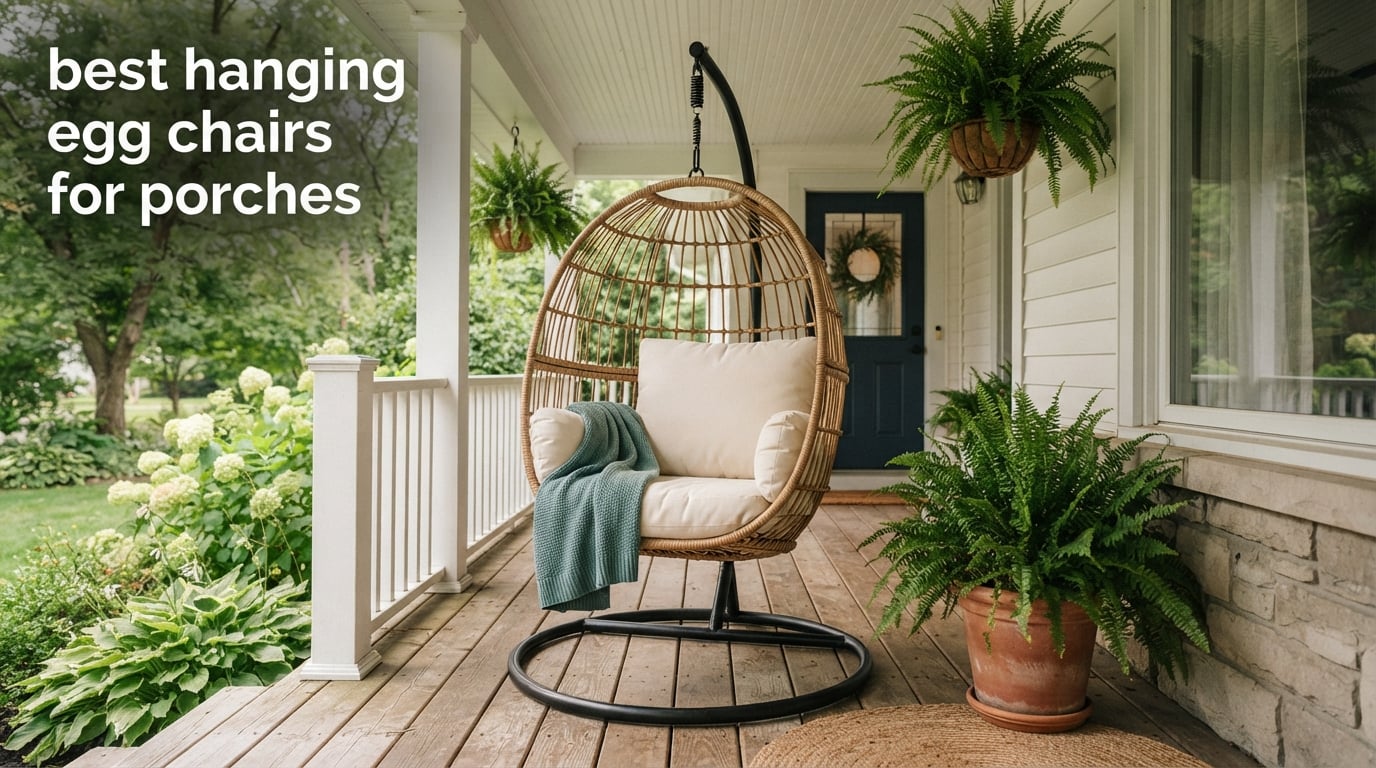 12 Best Hanging Egg Chairs for Porches (October 2026)