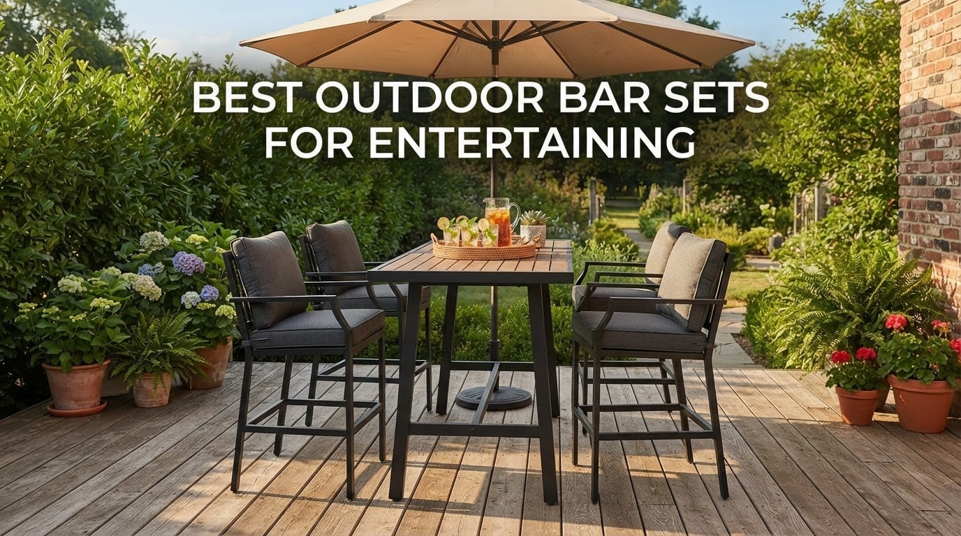 10 Best Outdoor Bar Sets for Entertaining (October 2026)