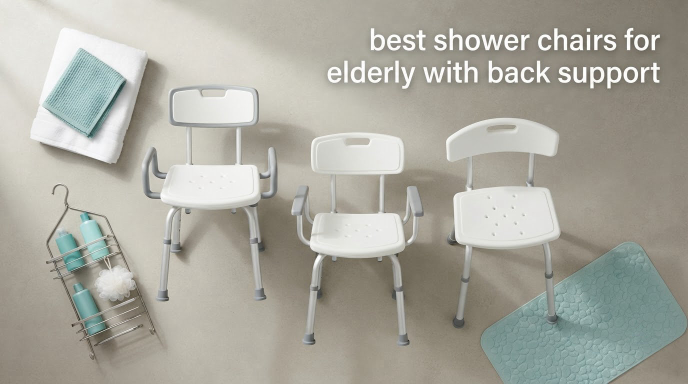 10 Best Shower Chairs for Elderly With Back Support (October 2026)
