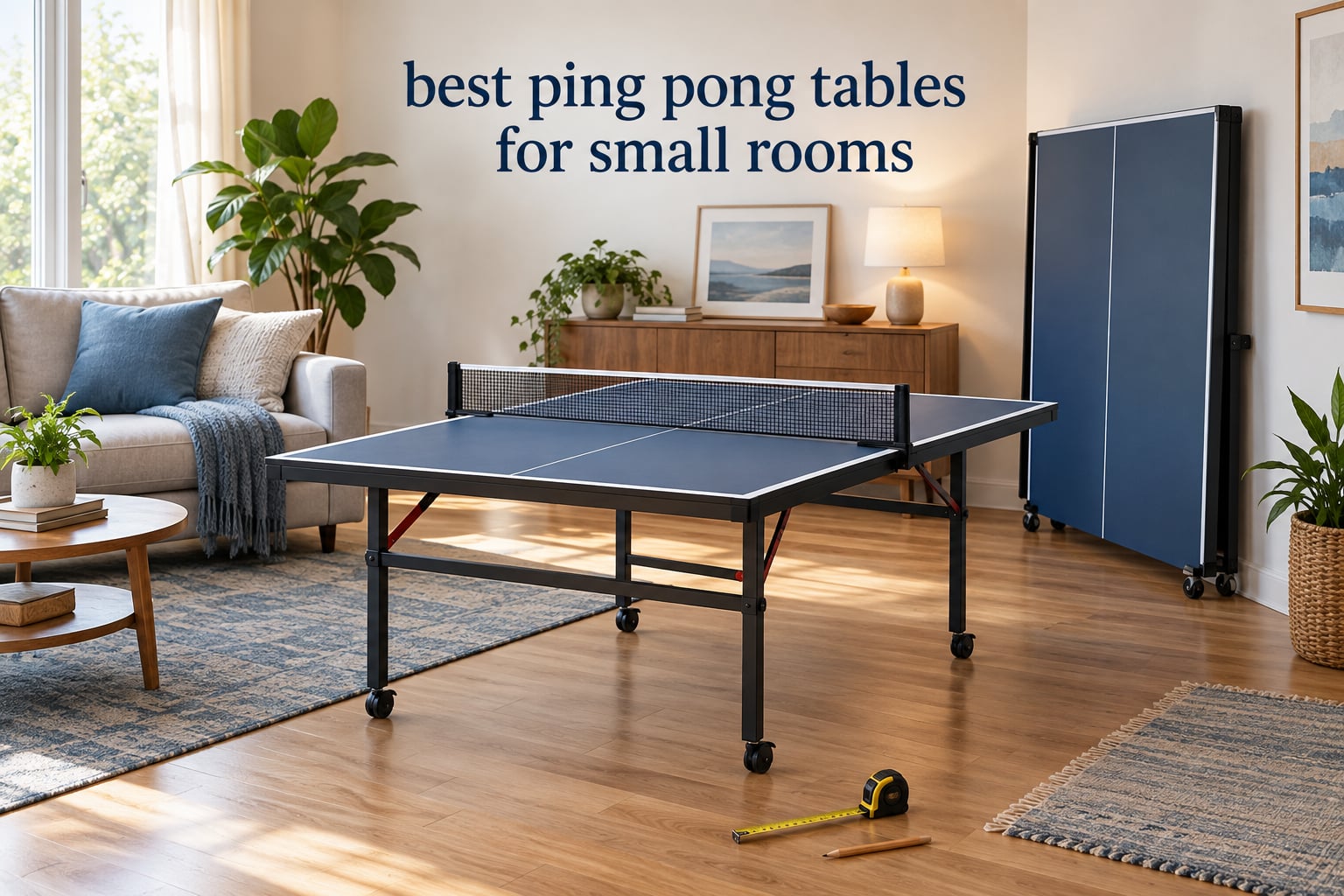 best ping pong tables for small rooms