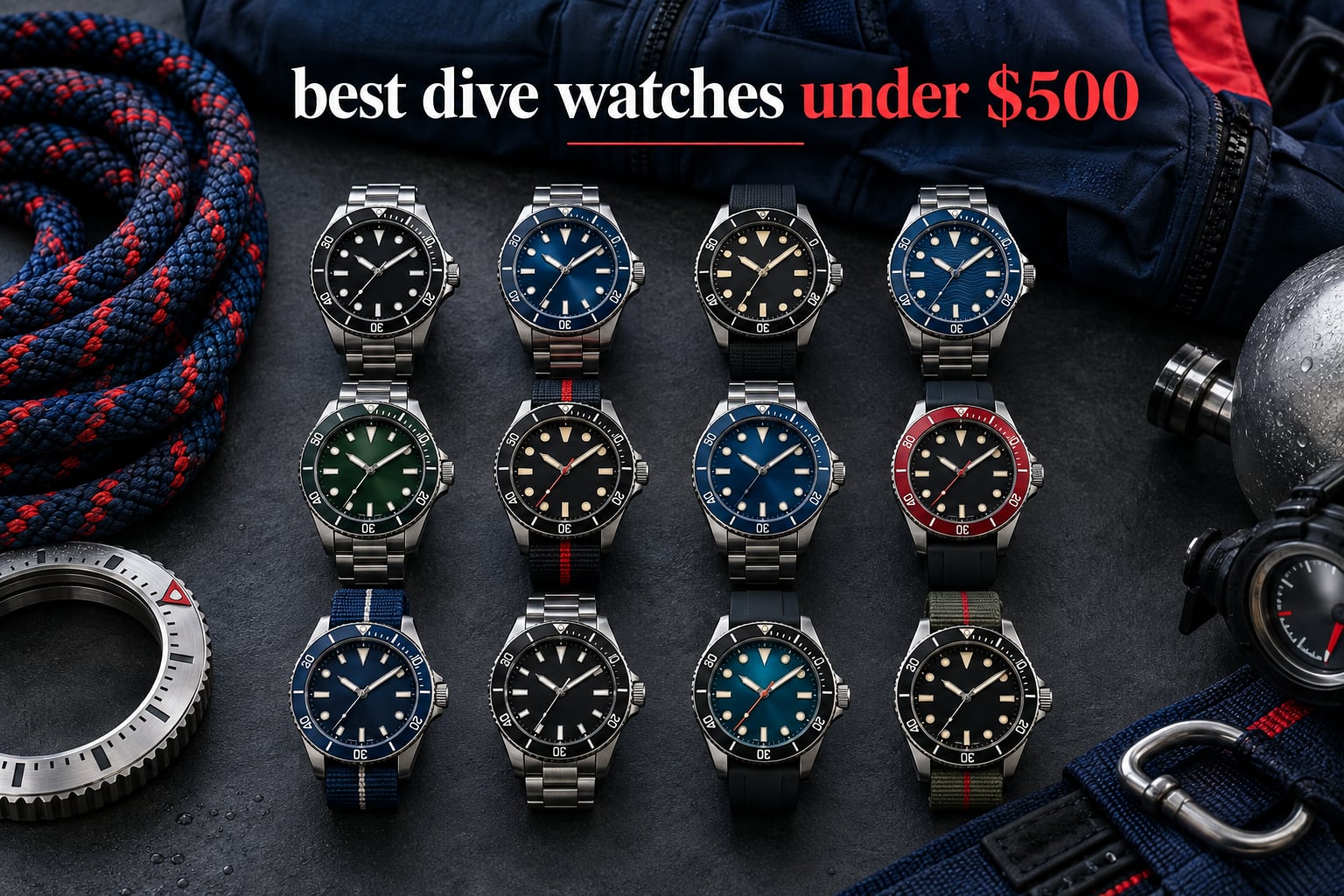 12 Best Dive Watches Under $500 (October 2026) Reviewed