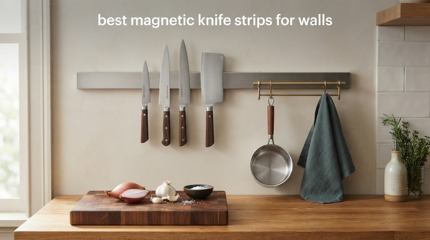 12 Best Magnetic Knife Strips for Walls (October 2026)