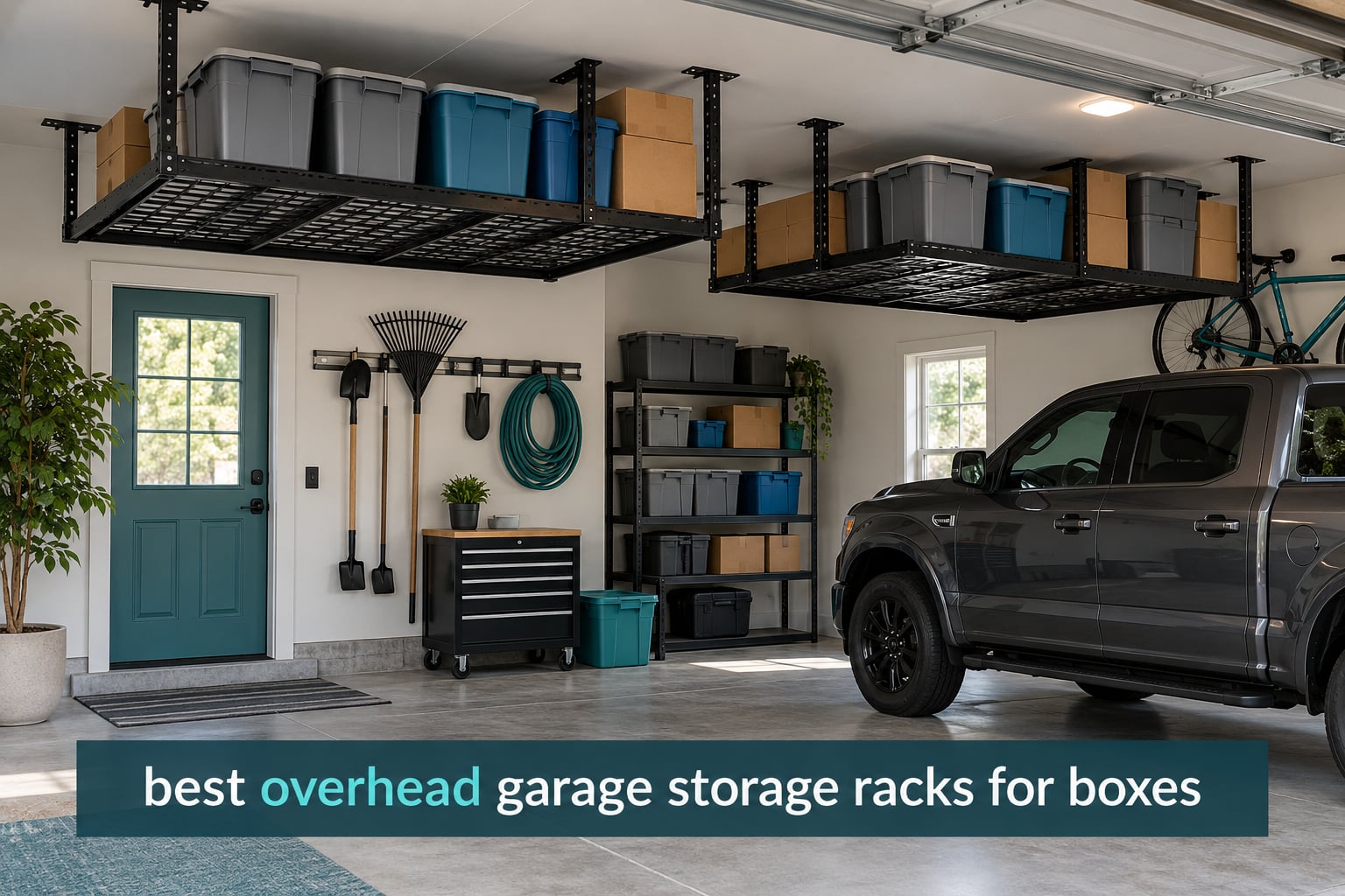 10 Best Overhead Garage Storage Racks for Boxes (October 2026)