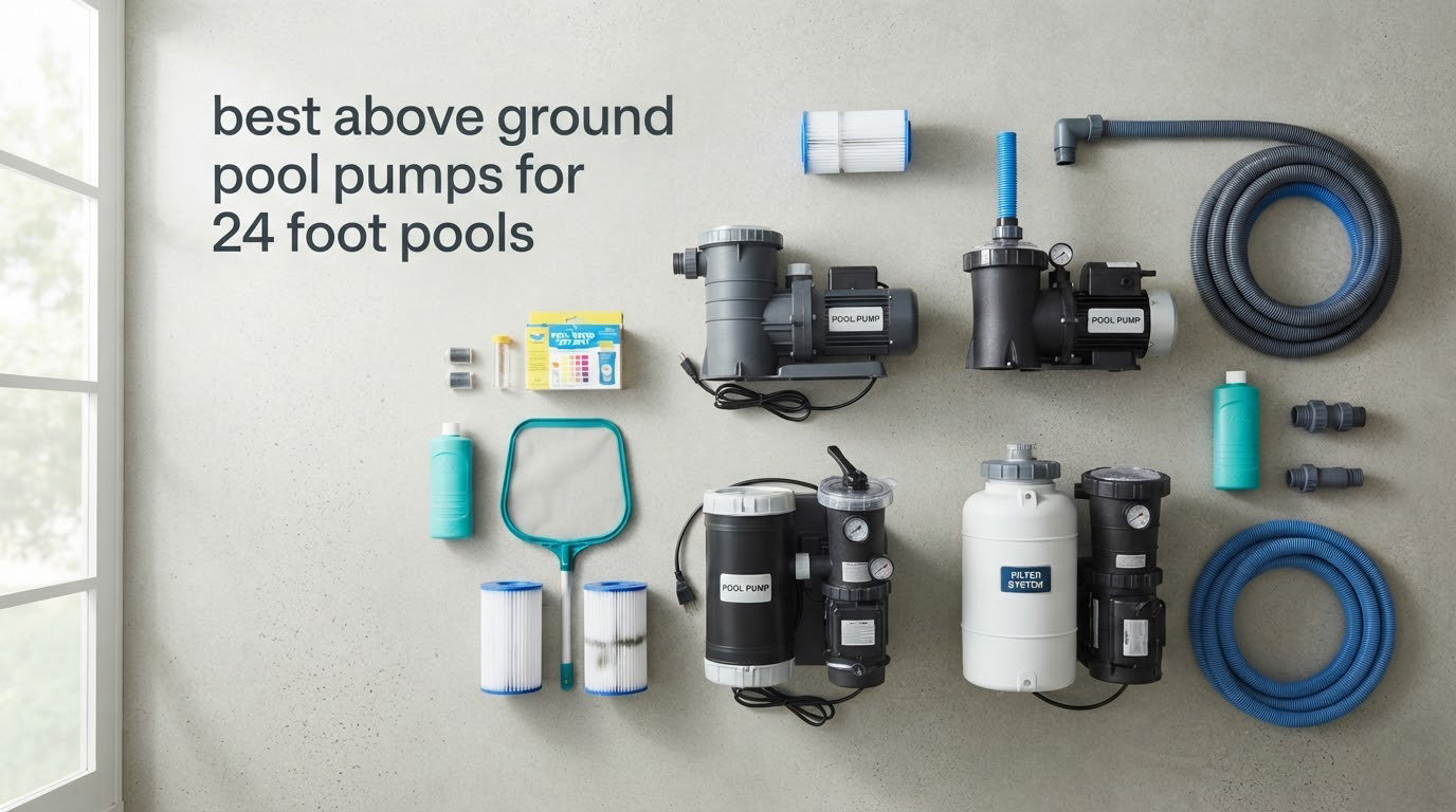 10 Best Above Ground Pool Pumps for 24 Foot Pools (October 2026)