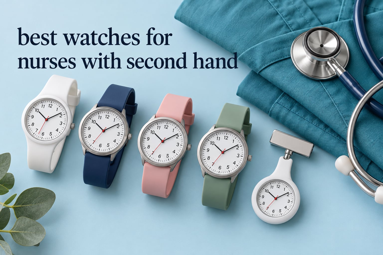 10 best watches for nurses with second hand (October 2026)