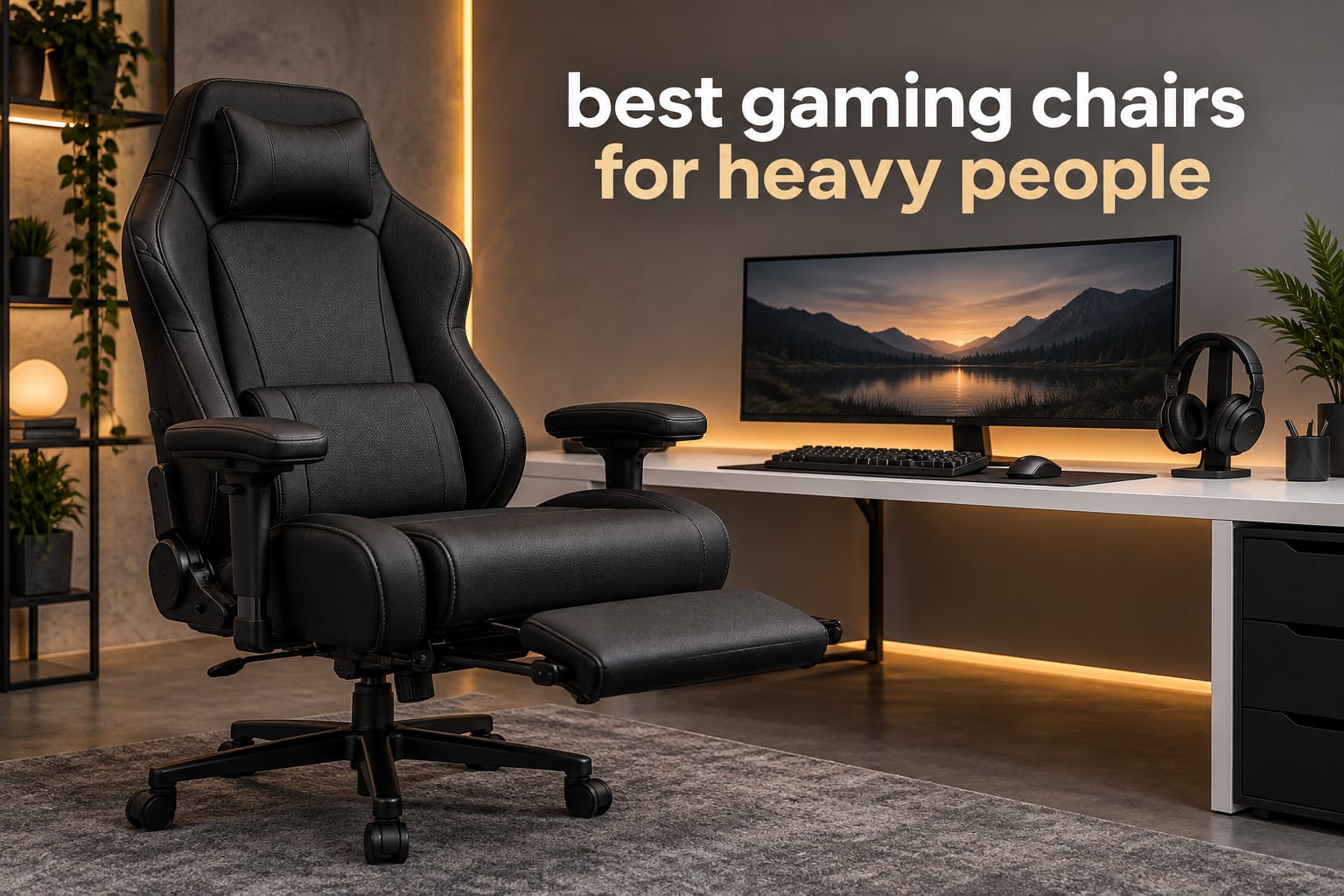 10 Best Gaming Chairs for Heavy People (October 2026) Reviewed