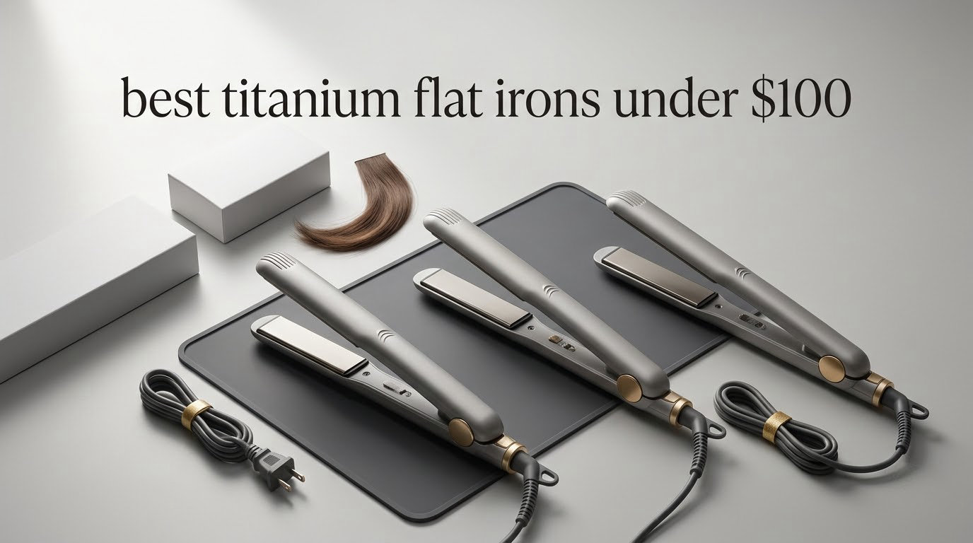best titanium flat irons under $100