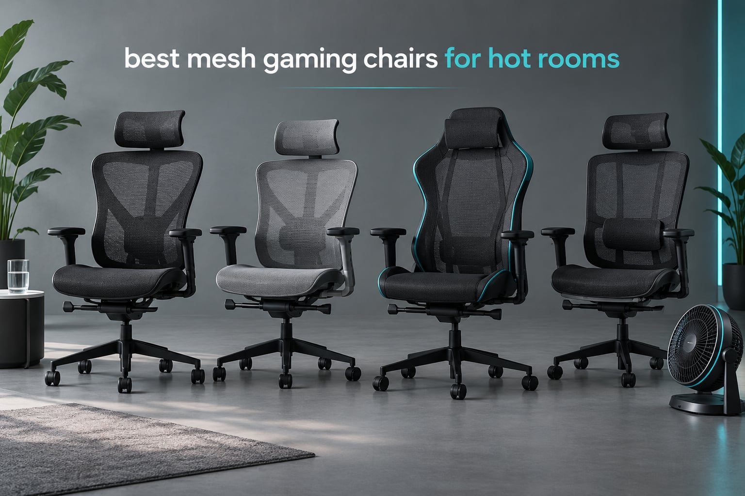 best mesh gaming chairs for hot rooms