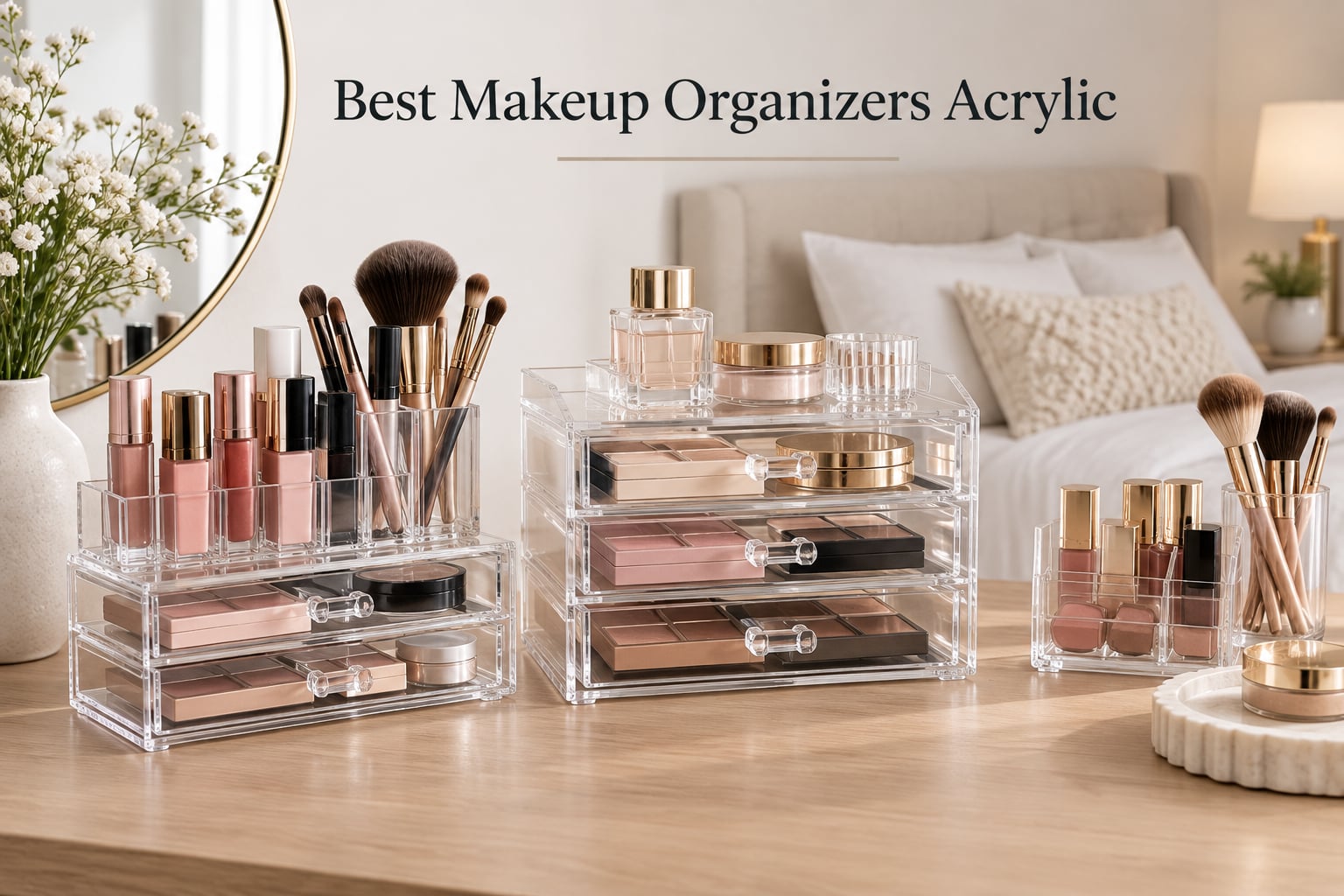 12 Best Acrylic Makeup Organizers (October 2026)