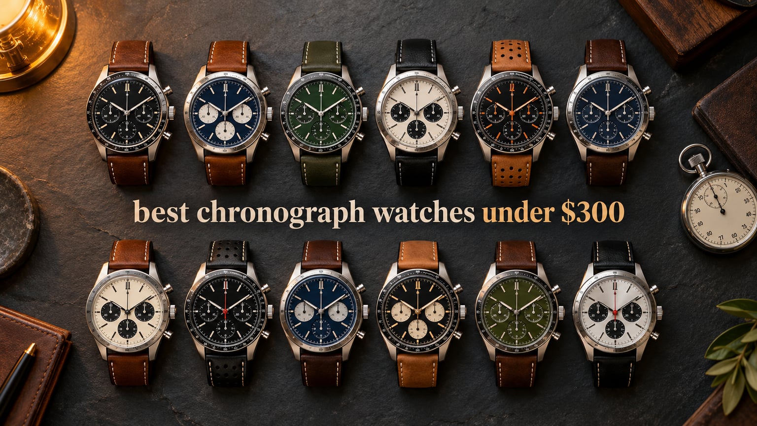 12 Best Chronograph Watches Under $300 (October 2026)