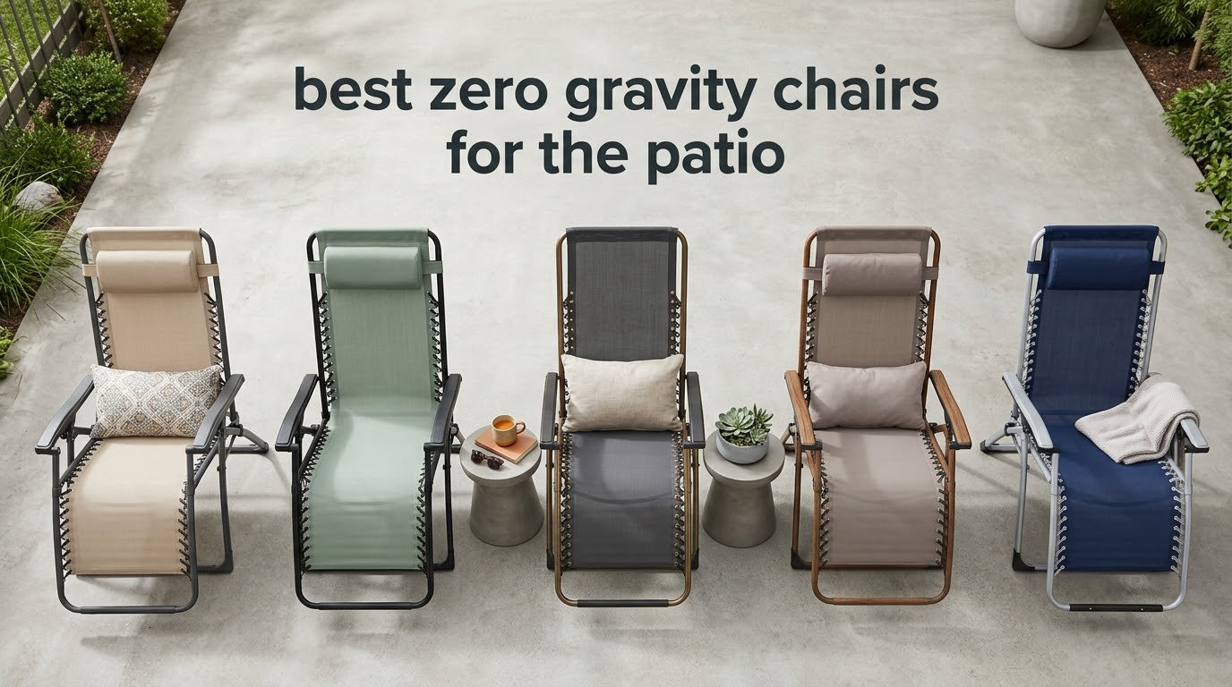 12 Best Zero Gravity Chairs for the Patio (October 2026)