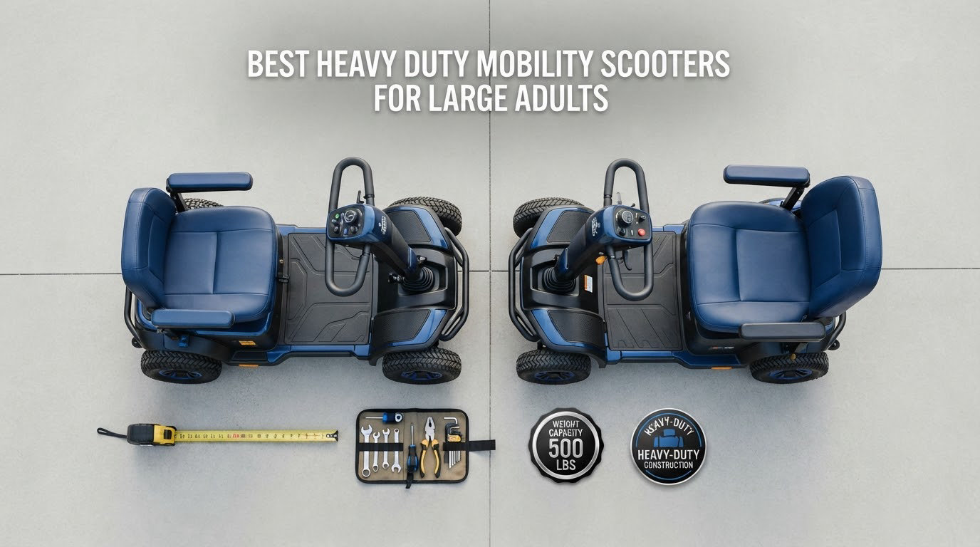 12 Best Heavy Duty Mobility Scooters for Large Adults October 2026