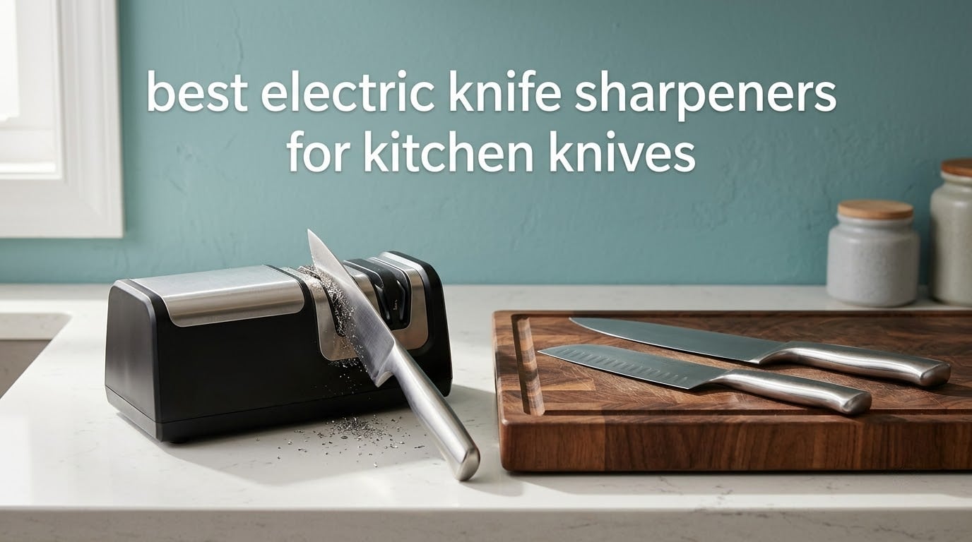 12 Best Electric Knife Sharpeners for Kitchen Knives (October 2026)