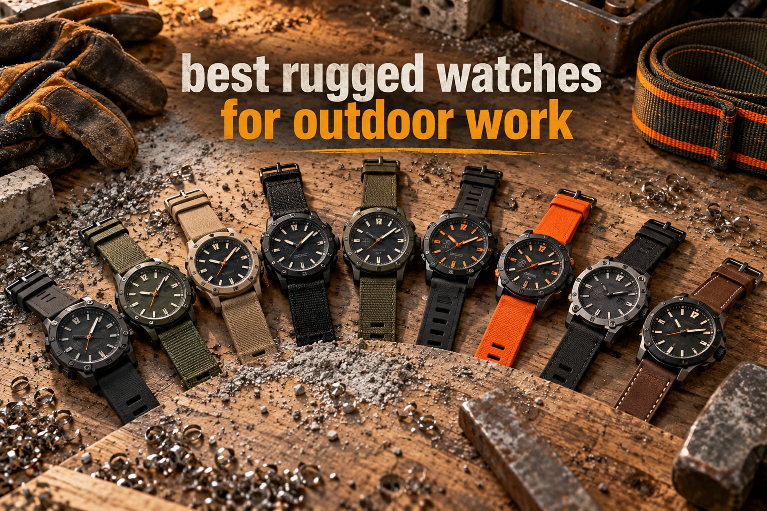 9 Best Rugged Watches for Outdoor Work (October 2026)